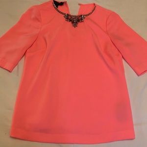 Ted Baker jeweled neck top